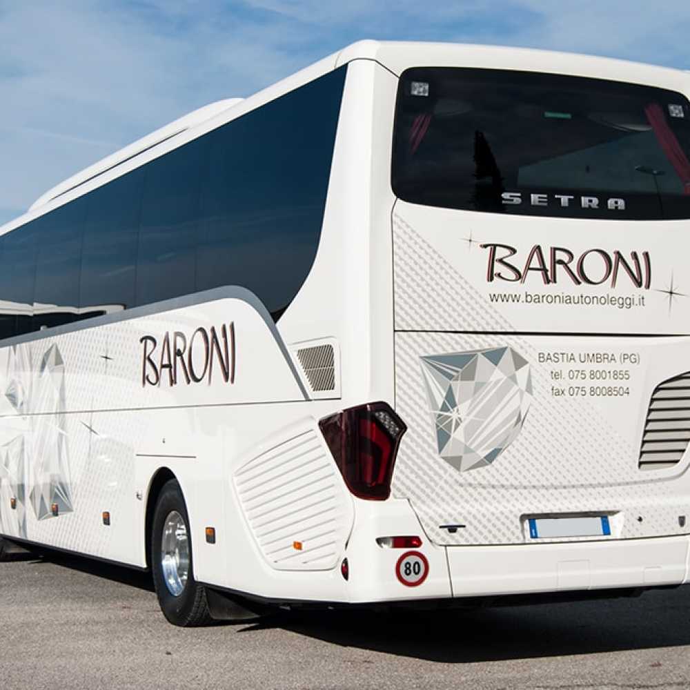 Bus with driver rentals in Italy Perugia Assisi Baroni Autonoleggirugia Assisi Baroni Autonoleggi