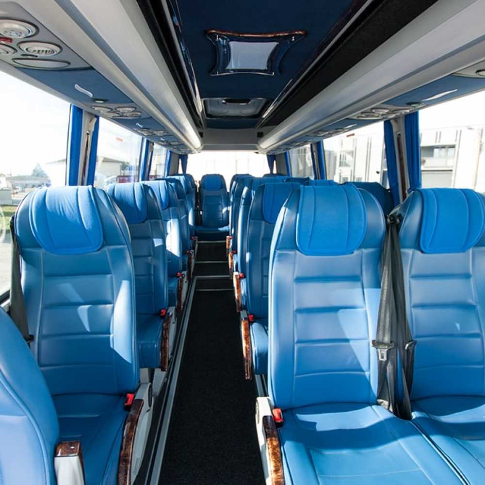 20-seater minibus hire with driver Assisi Baroni Autonoleggi